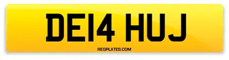 DE14 HUJ
