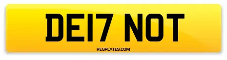 DE17 NOT