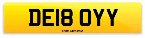 DE18 OYY