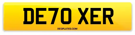 DE70 XER
