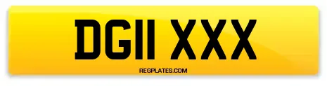 DG11 XXX