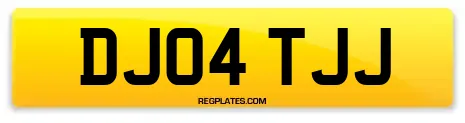 DJ04 TJJ