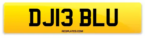 DJ13 BLU
