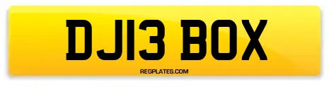 DJ13 BOX
