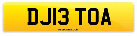 DJ13 TOA
