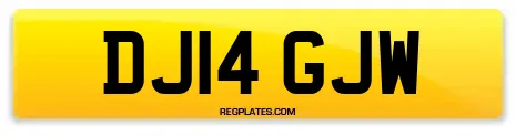 DJ14 GJW