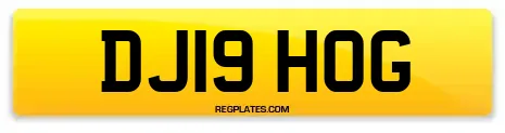 DJ19 HOG
