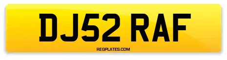 DJ52 RAF