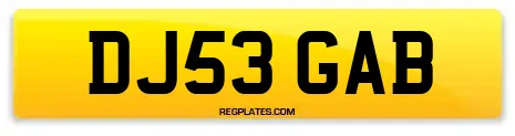 DJ53 GAB