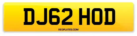DJ62 HOD