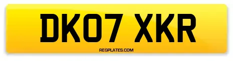 DK07 XKR