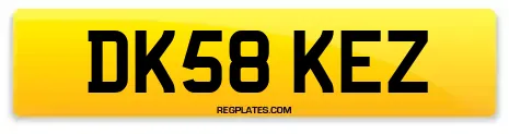DK58 KEZ