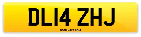 DL14 ZHJ