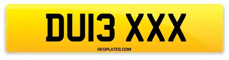 DU13 XXX