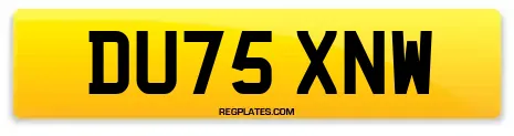 DU75 XNW
