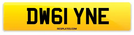 DW61 YNE