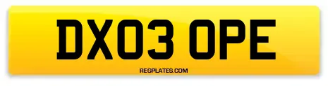 DX03 OPE