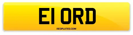 E1 ORD