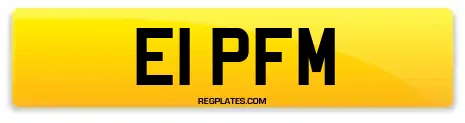 E1 PFM