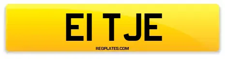 E1 TJE