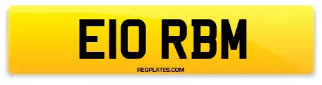 E10 RBM