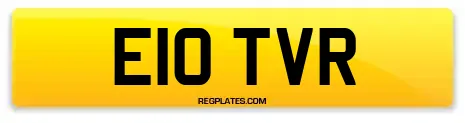 E10 TVR