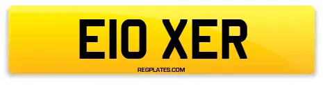 E10 XER