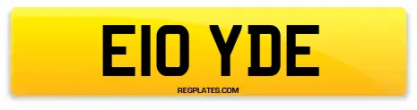 E10 YDE