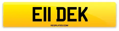 E11 DEK