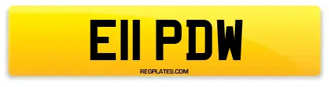 E11 PDW