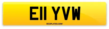 E11 YVW