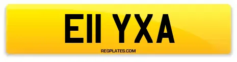 E11 YXA