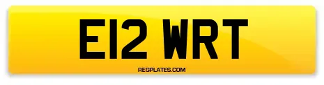 E12 WRT