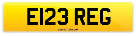 E123 REG