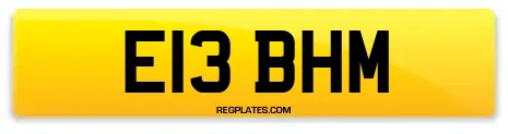 E13 BHM