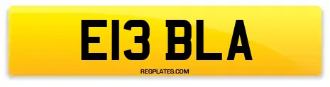 E13 BLA