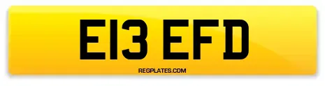 E13 EFD