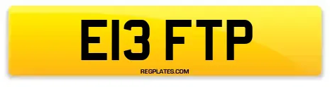 E13 FTP