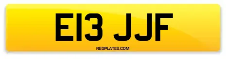 E13 JJF