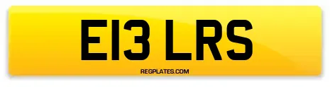 E13 LRS