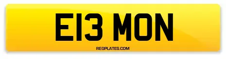 E13 MON