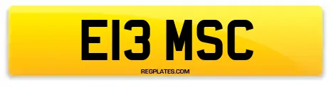 E13 MSC