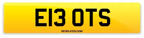 E13 OTS