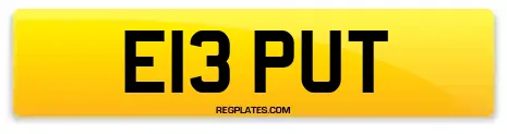 E13 PUT