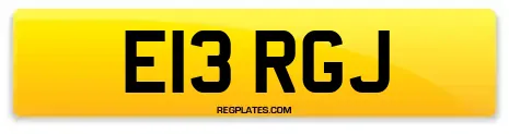 E13 RGJ