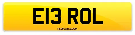 E13 ROL