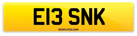 E13 SNK