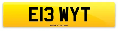 E13 WYT