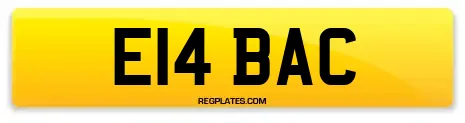 E14 BAC