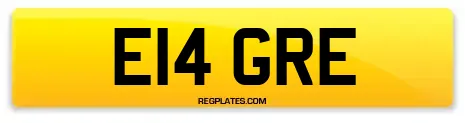 E14 GRE